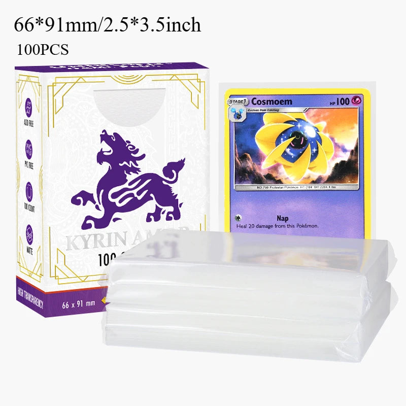 Premium TCG Card Sleeves - Card Holders for Pokemon, MTG, One Piece and Sports Cards